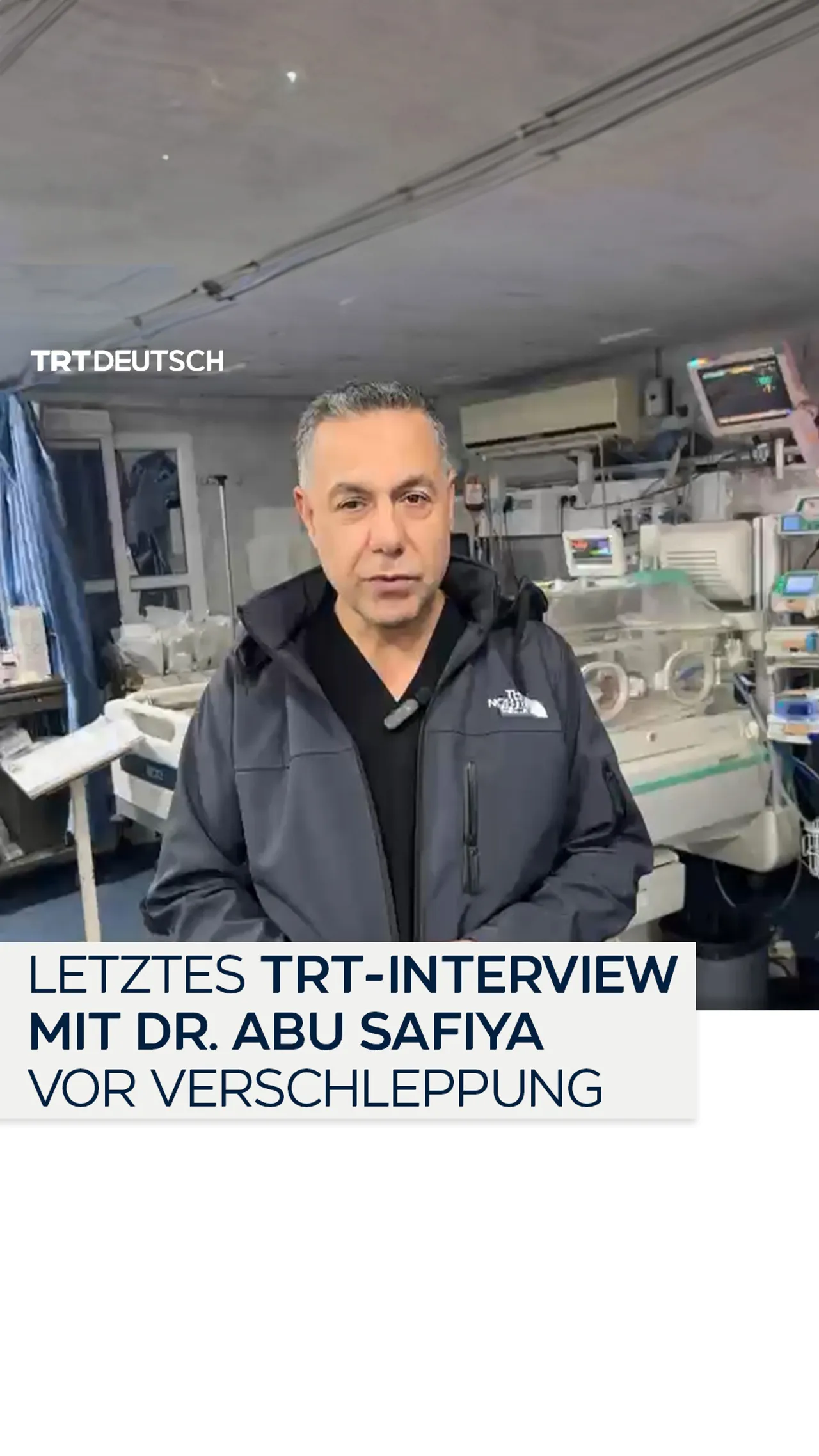 Letztes TRT-Interview
mit Dr. Abu Safiya
vor Verschleppung